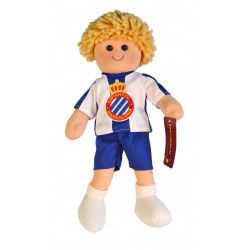 boneca de pano com roupa de...
