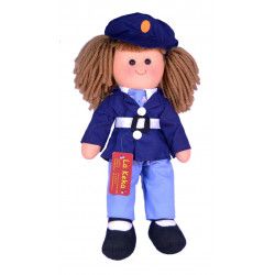 Boneca de pano Polícia