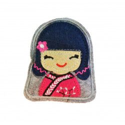 Broche de fieltro Chinita