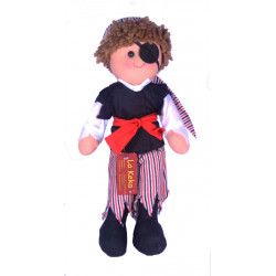 Boneco de pano pirata