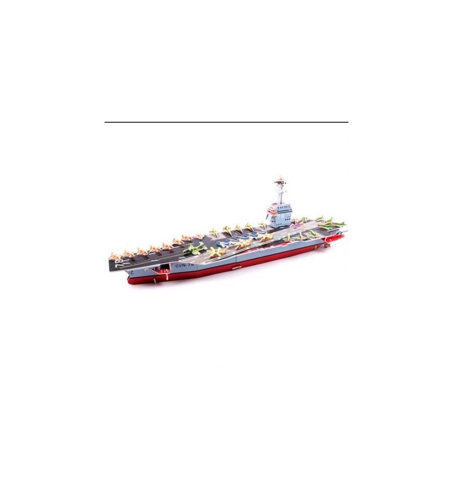 Porta Aviones puzzle 3d