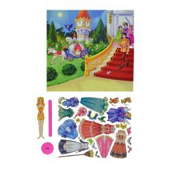 Muñecas Magnéticas Cenicienta 