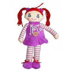 Muñeca de trapo con nombre...