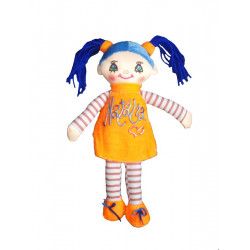 Rag doll with the name Keka...