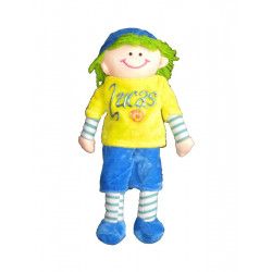 Nino de drap amb nom Keko...