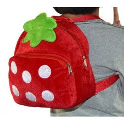 Mochila Fresa Topitos